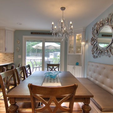 Transitional Open Kitchen in Smithtown, NY
