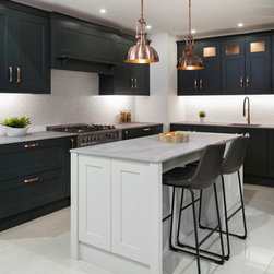 Painted Kitchen Conifer and Mussel from our Hudson range in our Newbridge store - Products