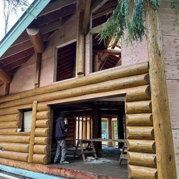 Sunshine Valley Cabin & Garage Project Jan - 2024