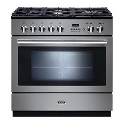 Falcon Professional+ 90 FXP Dual Fuel Upright Range Cooker - PROP90FXPDF - Major Kitchen Appliances