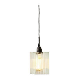 Reeded Squirrel LED Bathroom Pendant - Pendant Lighting
