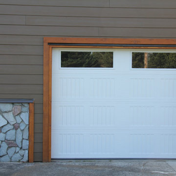 Stewart Ave Comox - Hardie Plank Siding Doors Windows