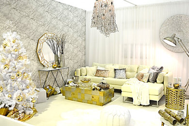 Ideal Home Christmas Show "A Touch of Frost" Roomset