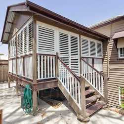 Aluminium Bermuda Shutters Enclosure - Exterior Shutters