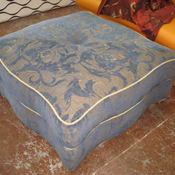 Upholstery Projects - Footstools And Ottomans