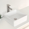 STYLISH Vessel Sink Single Hole Bathroom Faucet, Brushed Nickel