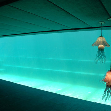 Singapore house, pool room