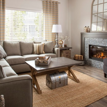 Farm House Fresh Show Home for Hopewell Residential