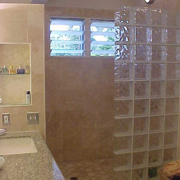 Modern Master Bathroom Remodel in Kaneohe