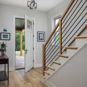 Custom Home Build: Barn Inspired Rustic Aesthetics and Modern Living