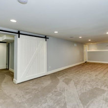basement family room