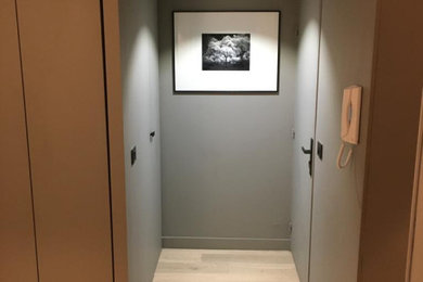 Réalisation d'un couloir design.