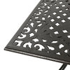 GDF Studio Monteria Bronze Cast Aluminum Square Table