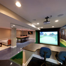 Golf Simulator Garage