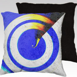 TOROSIETE Throw Pillow Cover - Rimolino with Black Back - Products