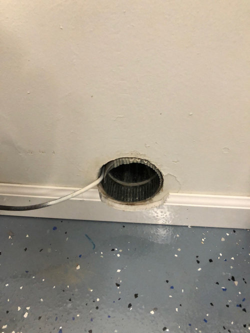 please help — How do I attach dryer vent hose to this opening?
