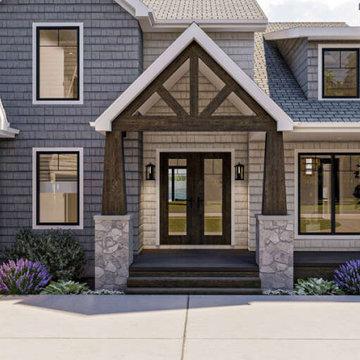 Lake Front House Plan 963-00672