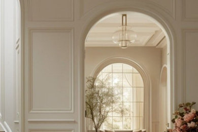 Living room - transitional living room idea in Salt Lake City