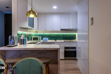 House Tour | Jade-like Tiled Wall | InteriorPhotography.SG