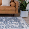 Transitional Ambrose Round 5' Round Tidewater Area Rug