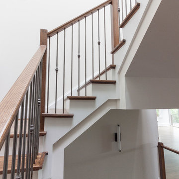 Project #44 | Contemporary Staircase with Skylit Stairwell