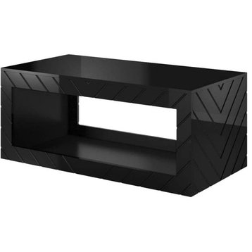 Modern 47" Coffee Table/ End Table / Console Table, Black
