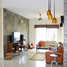 First experiment with Interiors- A bright little Apartment in Bangalore