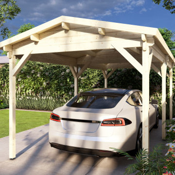 Log garages-Timber carports