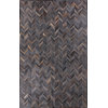 Patchwork Cowhide Area Rug 6x9, P3292-1113