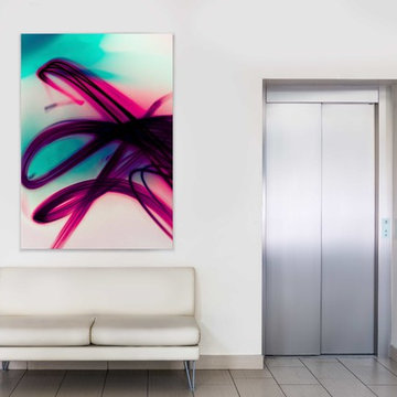 Vibrant Edgy Abstract Art