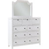Elmhurst Drawer Dresser & Mirror - Cotton