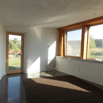 Marshall white lime plaster