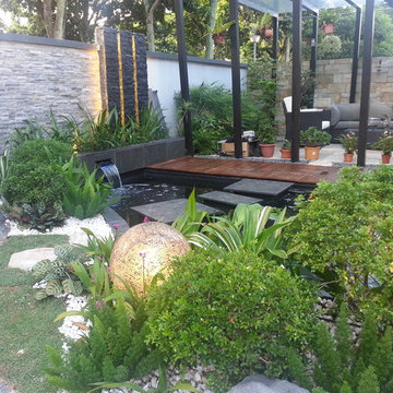 Back Garden at Saraca