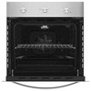 24 in. 2.3 cu. Ft. Single Gas Wall Oven Bake Broil Rotisserie Functions