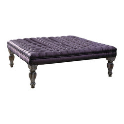 MADONA UPHOLSTERED SQUARE COFFEE TABLE - Coffee Tables