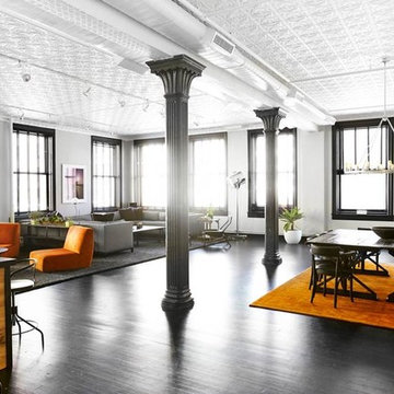 TRIBECA LOFT FEATURING THE SPARK CHANDELIER