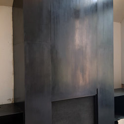 Indian Springs Guillotine Fireplace and Surround - Wall Panels
