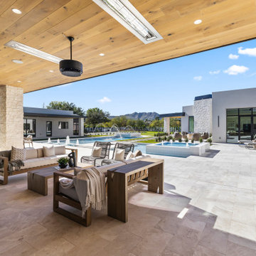 Record-Breaking Bar Z Estate: Resort Pool, Sport Court & Full Mountain Views in