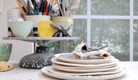Studio Tour: From Old Shed to Sunny Ceramics Workshop