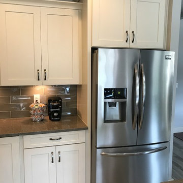 Waypoint and Contractors Choice Cabinetry- 650F Painted Silk Kitchen
