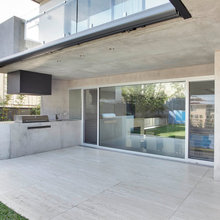 outdoor kitchenette and bbq