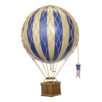 Travels Light Decorative Hot Air Balloon, Blue, Blue