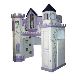 Castle Loft Bed w/ Dresser & Storage Cabinet - Products