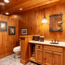 Cabin Bathroom Ideas