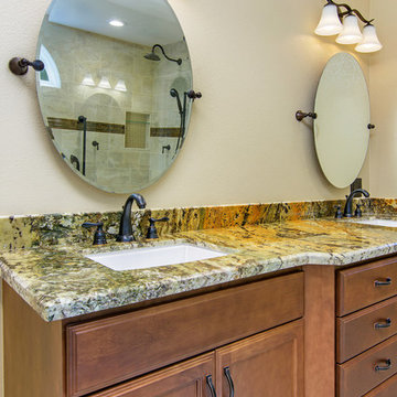 Escondido Master Bathroom Remodel with Double Vanity
