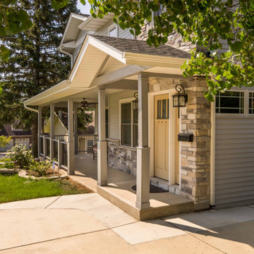 Four-Phased Family Home Additions