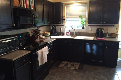 Kitchen cabinet painting in Howard County
