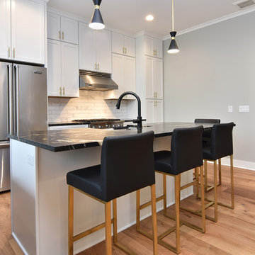 City School Black/White/Gold Condo