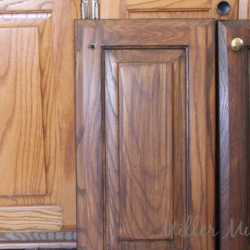 How to Gel Stain Cabinets