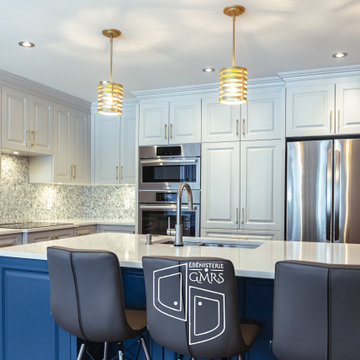 Armoires de cuisine en MDF - Projet Gagnon